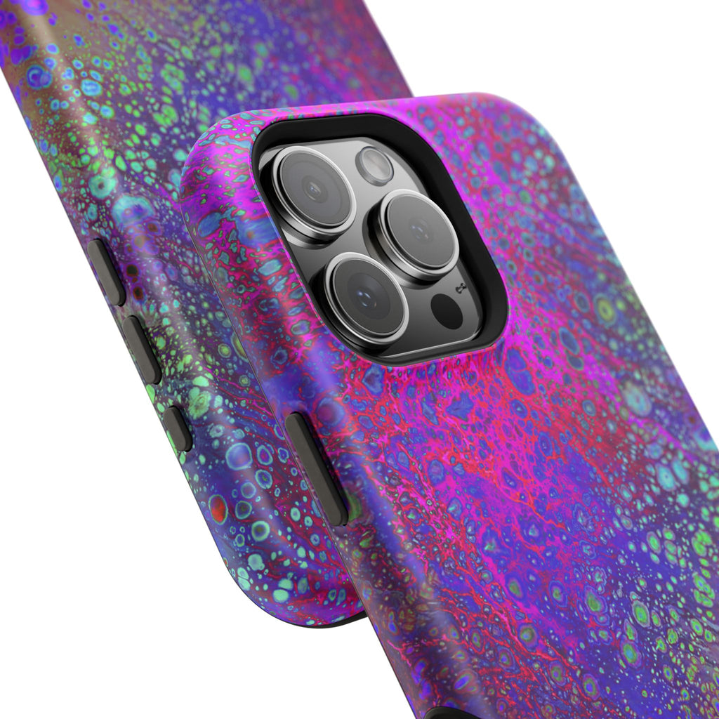 Infinity Reactor X MagSafe iPhone Case – Abstract Art Design, Shockproof for iPhone 14–17 Pro & Pro Max