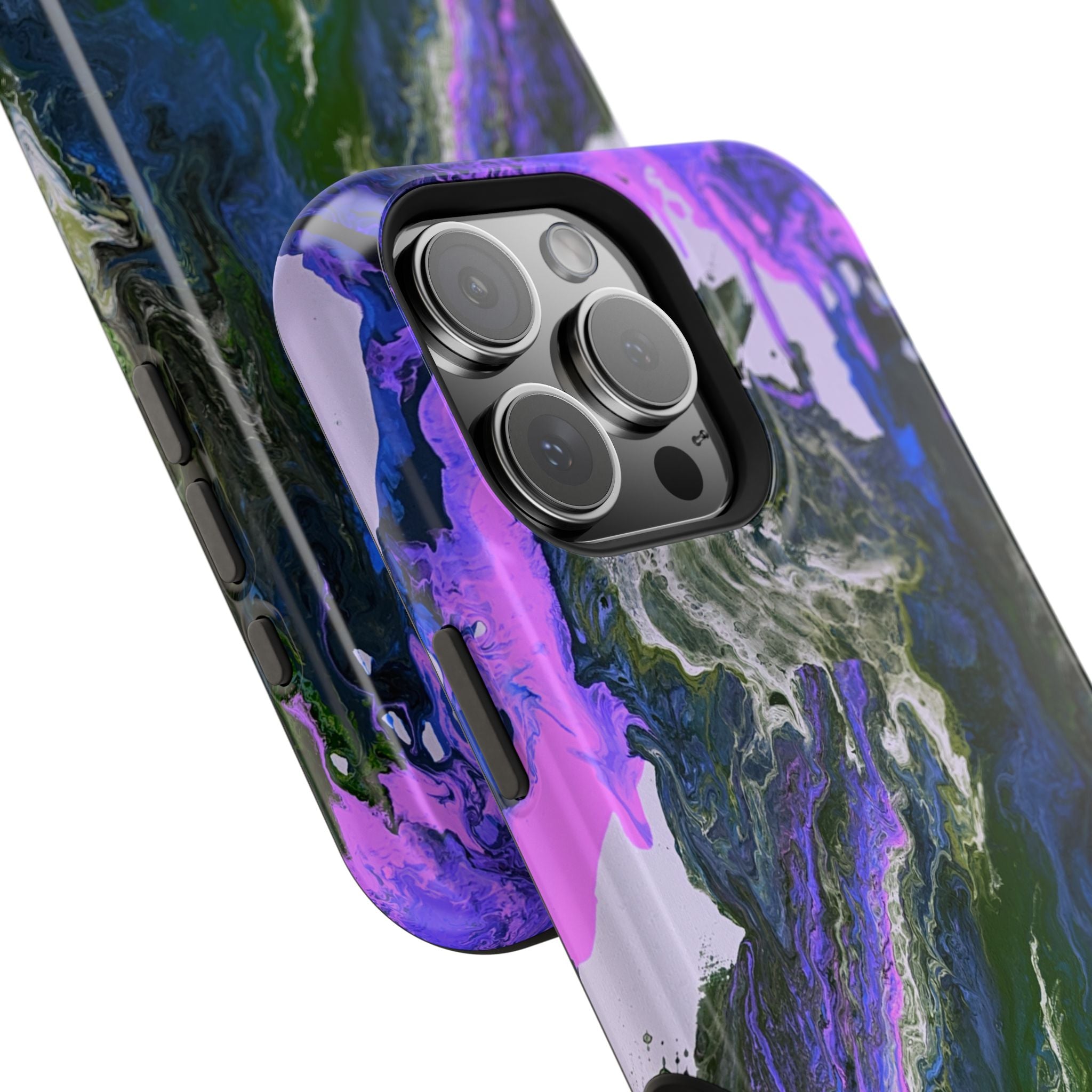 Astro Core X MagSafe iPhone Case – Abstract Art Design, Shockproof for iPhone 14–17 Pro & Pro Max