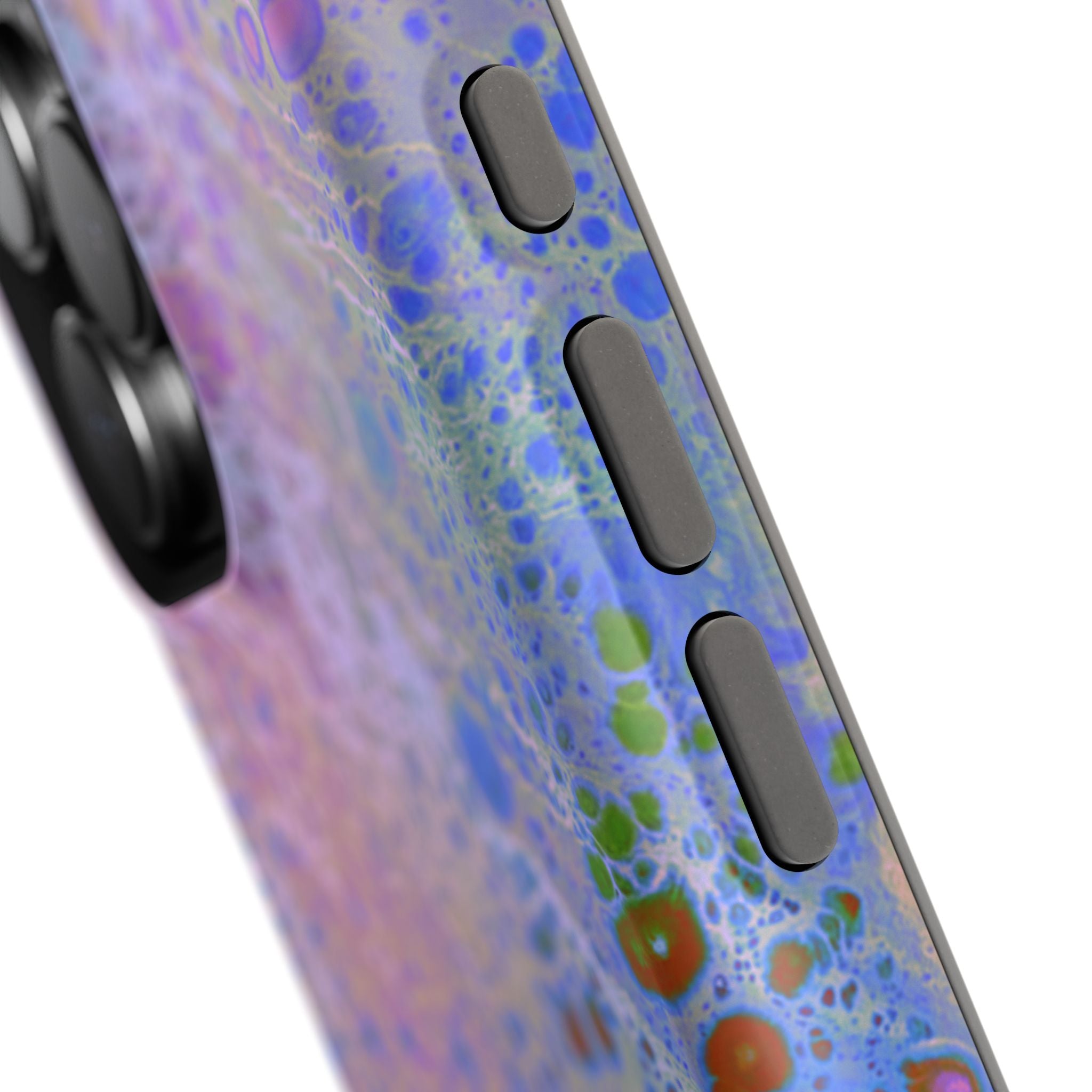 Frozen Vein MagSafe iPhone Case – Abstract Art Design, Shockproof for iPhone 14–17 Pro & Pro Max