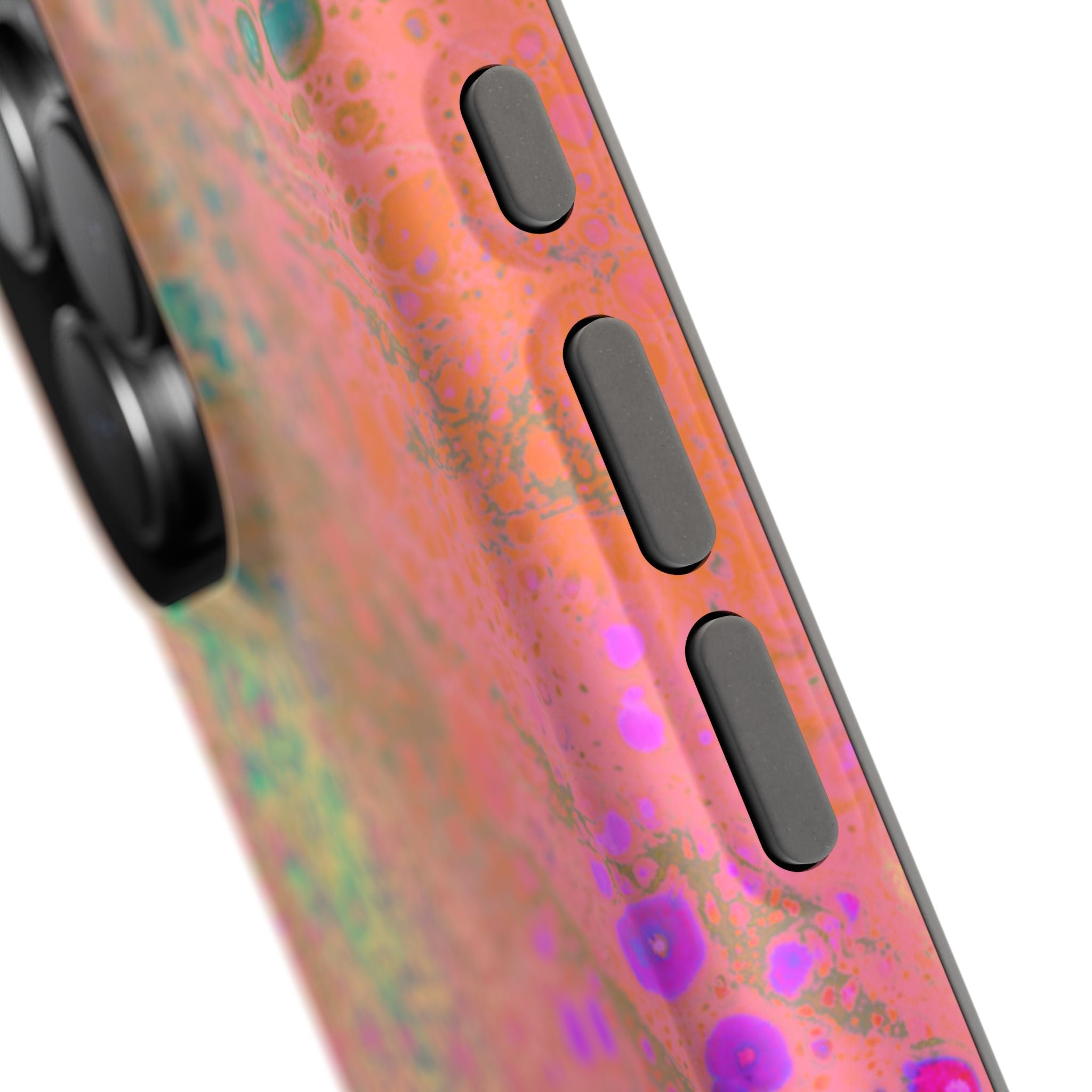 Hypernova Flow MagSafe iPhone Case – Abstract Art Design, Shockproof for iPhone 14–17 Pro & Pro Max