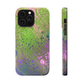 Galaxy Surge MagSafe iPhone Case – Abstract Art Design, Shockproof for iPhone 14–17 Pro & Pro Max
