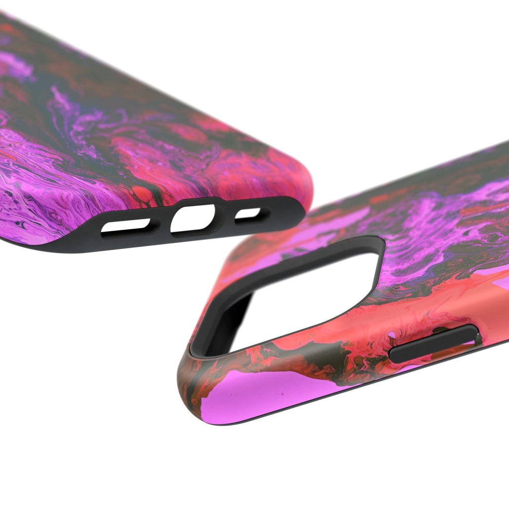 Petal Overdrive X MagSafe iPhone Case – Abstract Art Design, Shockproof for iPhone 14–17 Pro & Pro Max