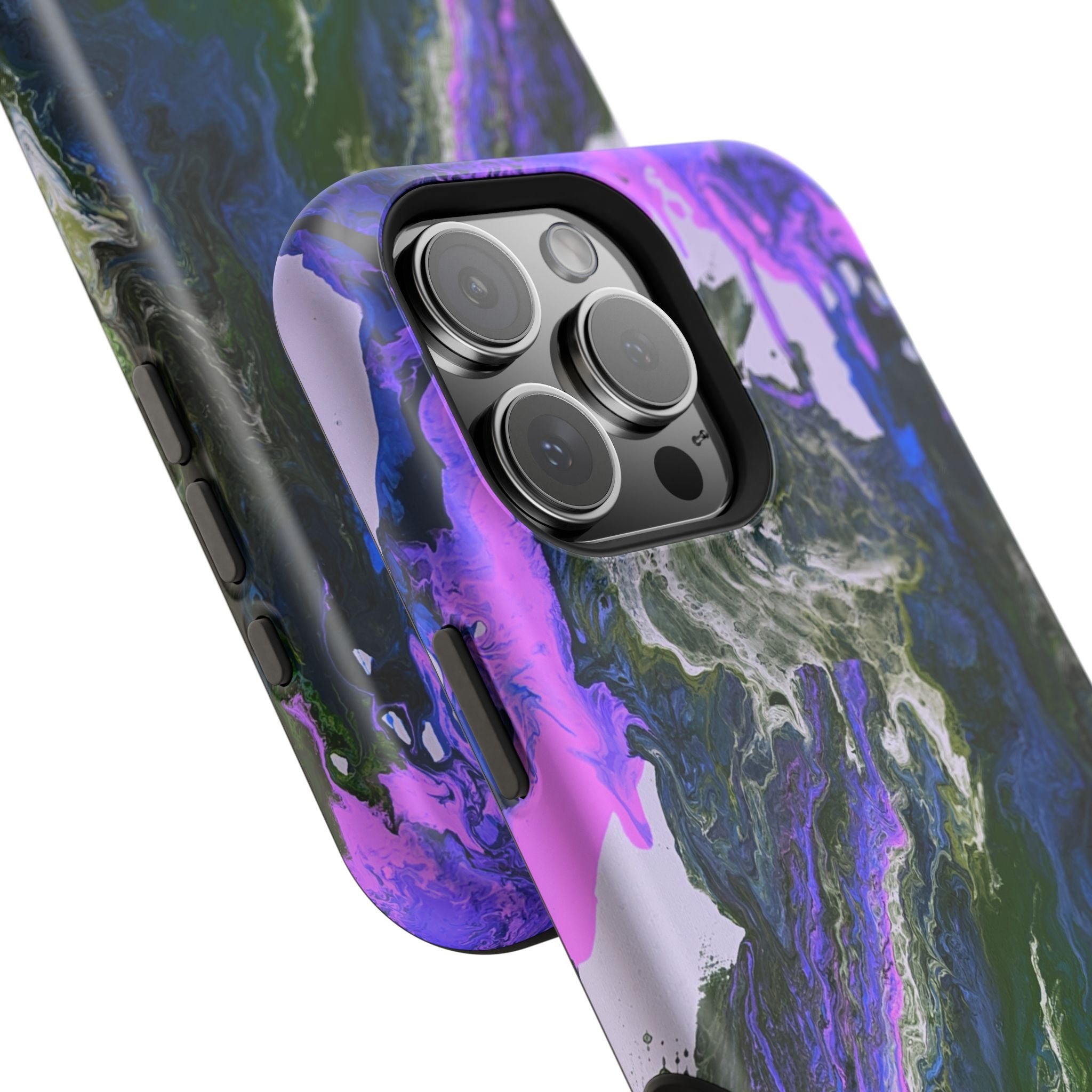 Astro Core X MagSafe iPhone Case – Abstract Art Design, Shockproof for iPhone 14–17 Pro & Pro Max
