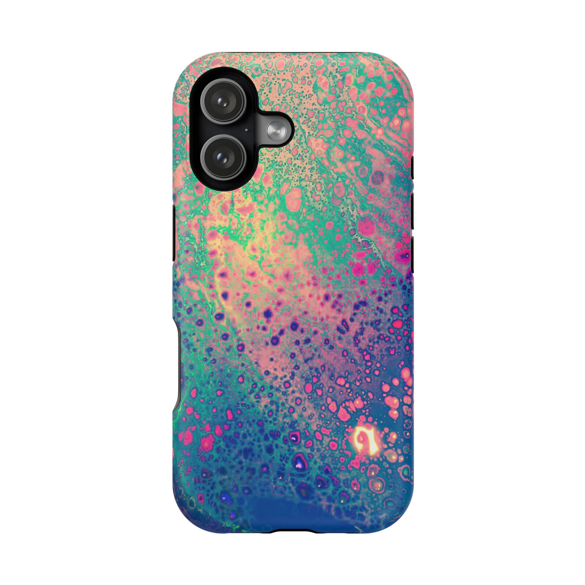Dark Star MagSafe iPhone Case – Abstract Art Design, Shockproof for iPhone 14–17 Pro & Pro Max