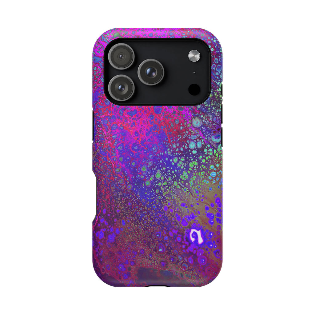 Infinity Reactor X MagSafe iPhone Case – Abstract Art Design, Shockproof for iPhone 14–17 Pro & Pro Max