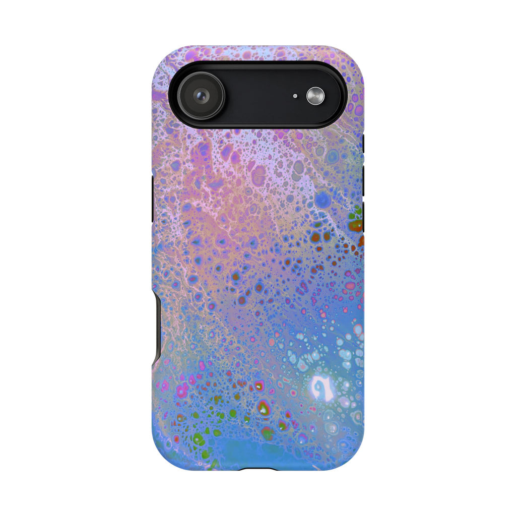 Frozen Vein MagSafe iPhone Case – Abstract Art Design, Shockproof for iPhone 14–17 Pro & Pro Max