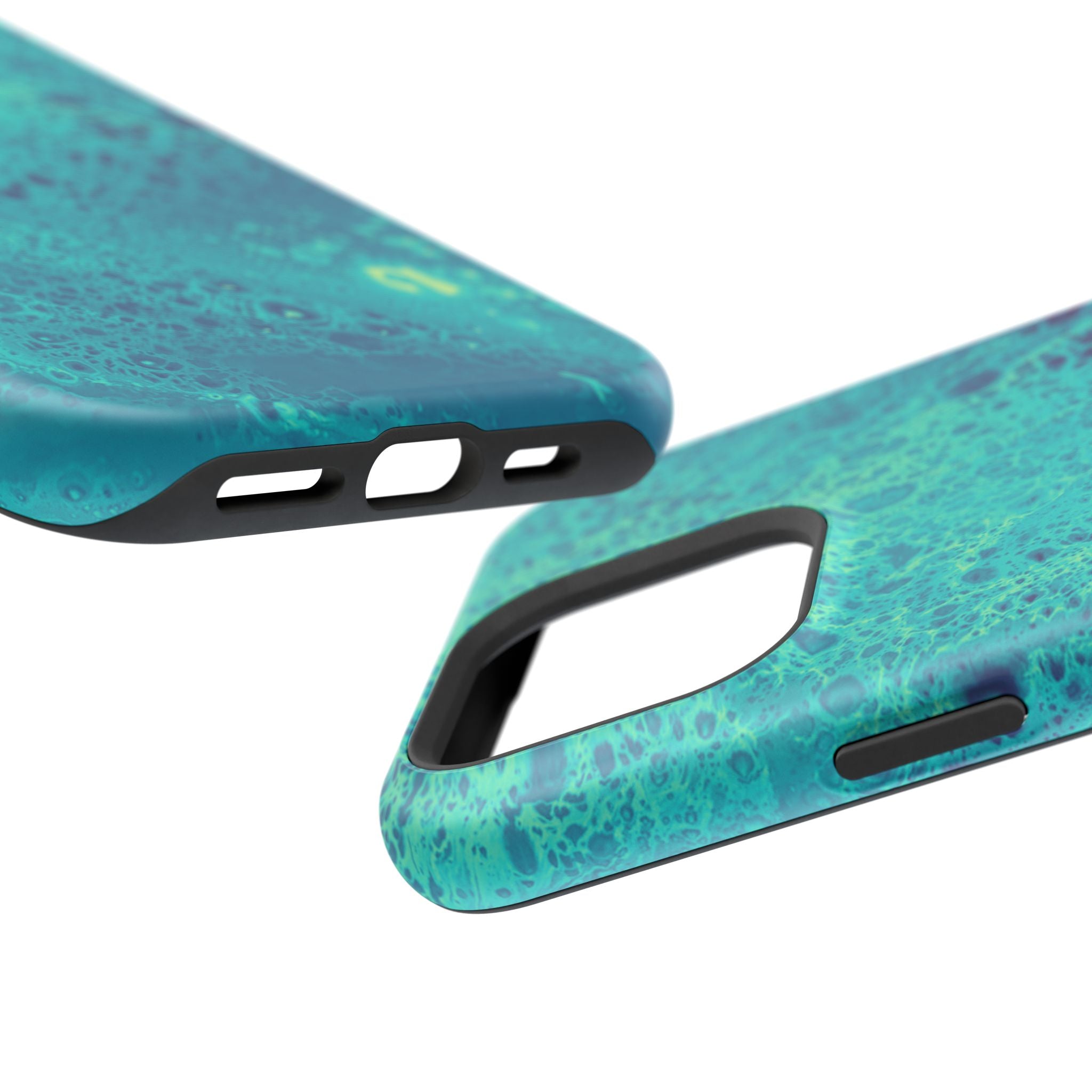 Deepwave Collapse MagSafe iPhone Case – Abstract Art Design, Shockproof for iPhone 14–17 Pro & Pro Max