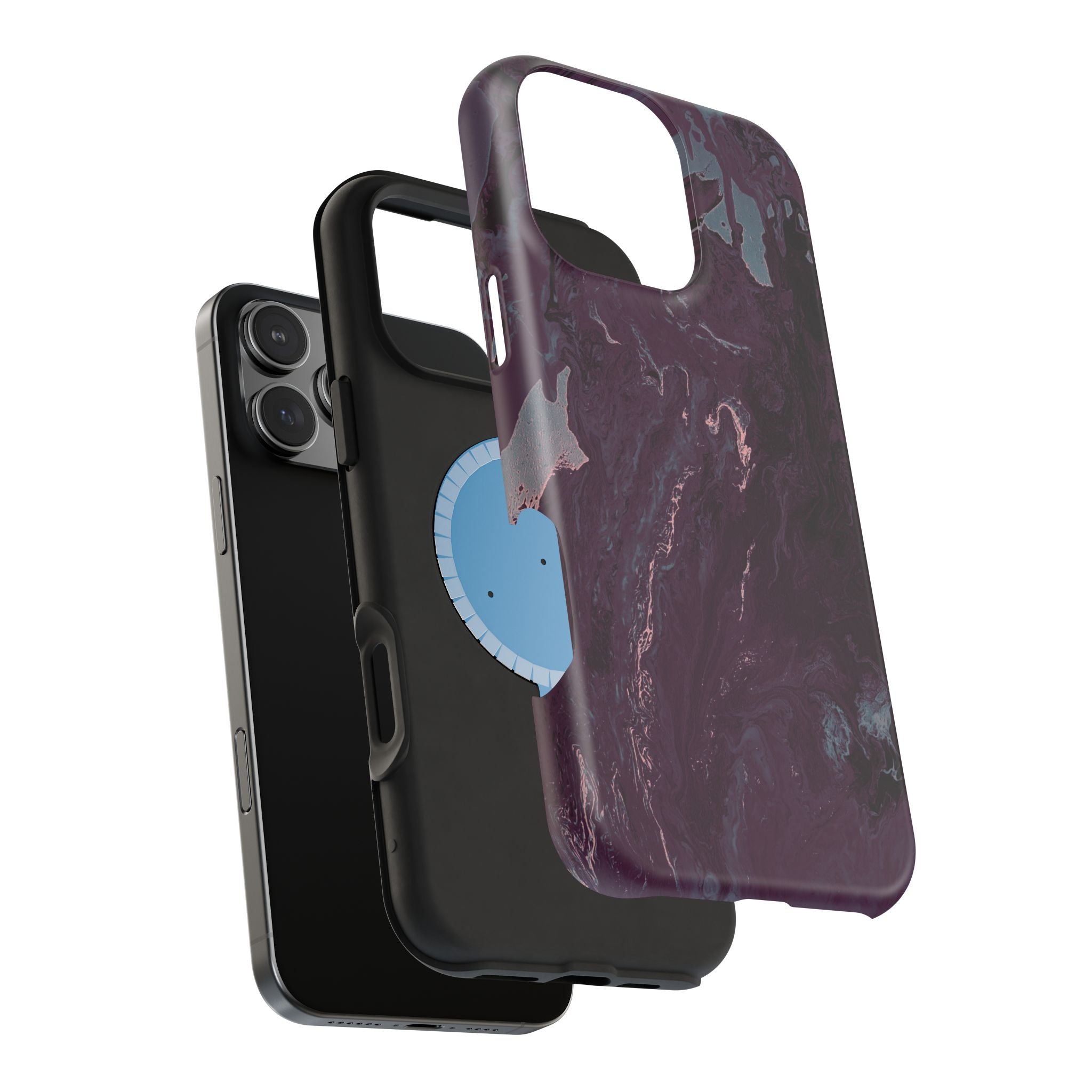 Nightcore X MagSafe iPhone Case – Abstract Art Design, Shockproof for iPhone 14–17 Pro & Pro Max