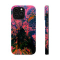 Velvet Explosion MagSafe iPhone Case – Abstract Art Design, Shockproof for iPhone 14–17 Pro & Pro Max