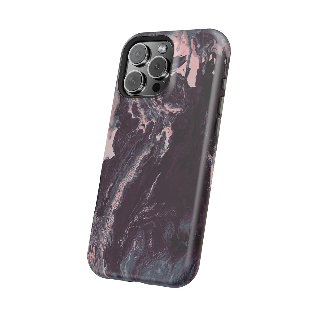 Eclipse Reactor X MagSafe iPhone Case – Abstract Art Design, Shockproof for iPhone 14–17 Pro & Pro Max