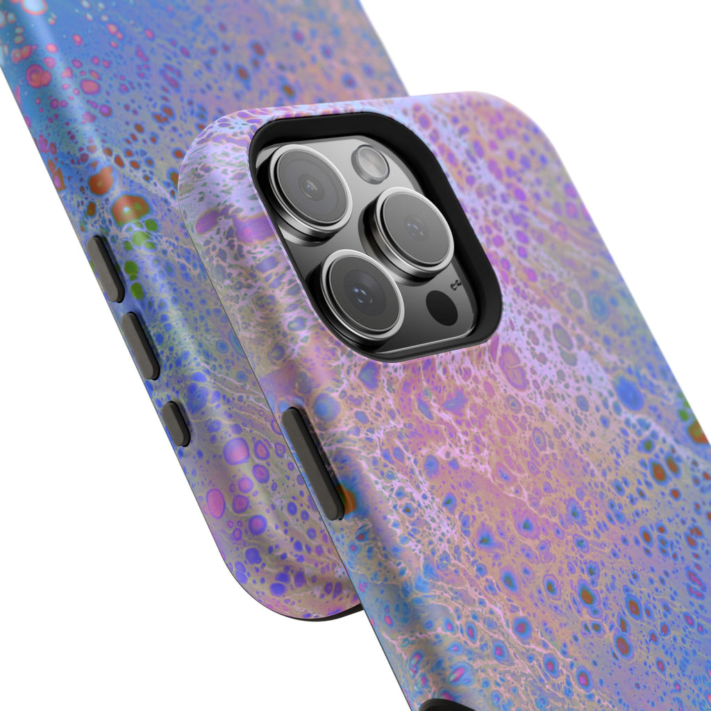 Frozen Vein MagSafe iPhone Case – Abstract Art Design, Shockproof for iPhone 14–17 Pro & Pro Max