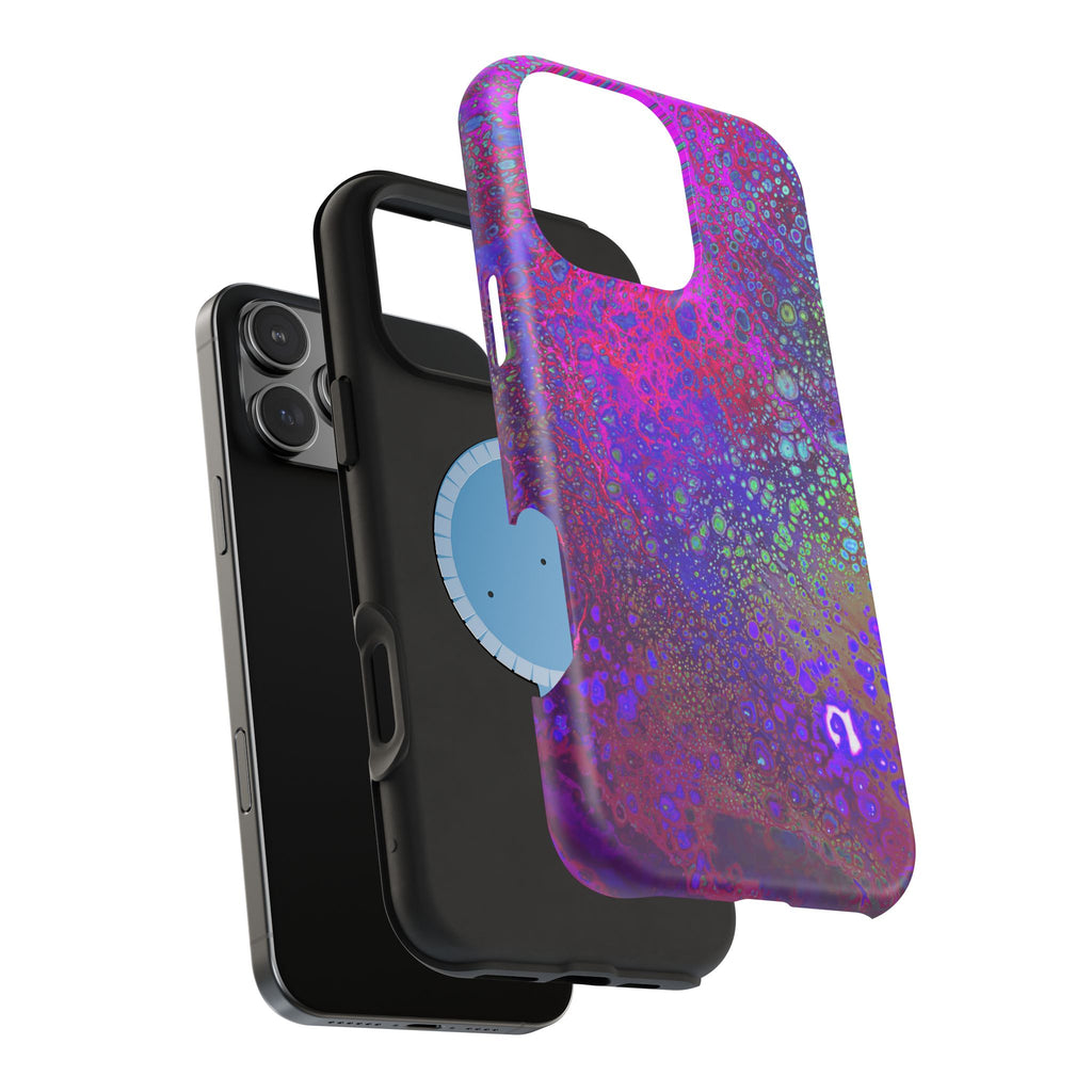 Infinity Reactor X MagSafe iPhone Case – Abstract Art Design, Shockproof for iPhone 14–17 Pro & Pro Max