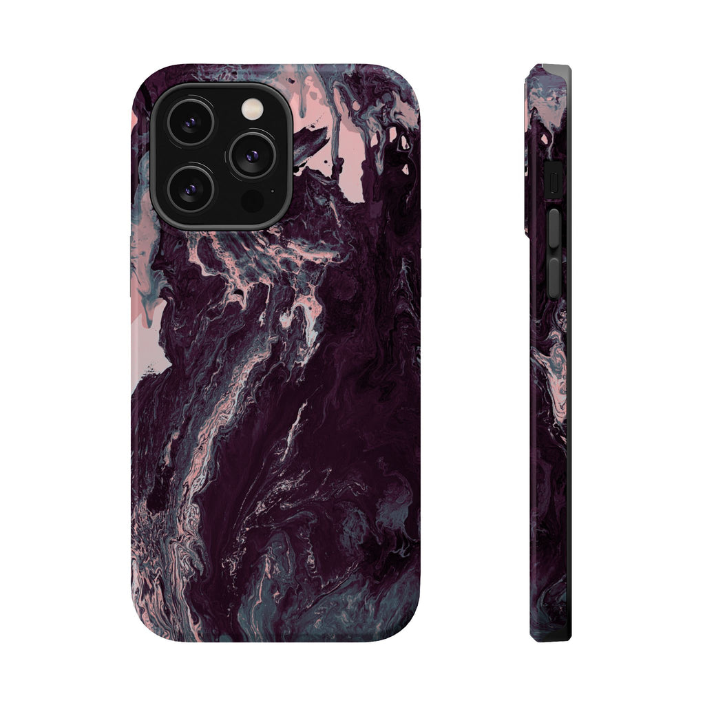 Eclipse Reactor X MagSafe iPhone Case – Abstract Art Design, Shockproof for iPhone 14–17 Pro & Pro Max