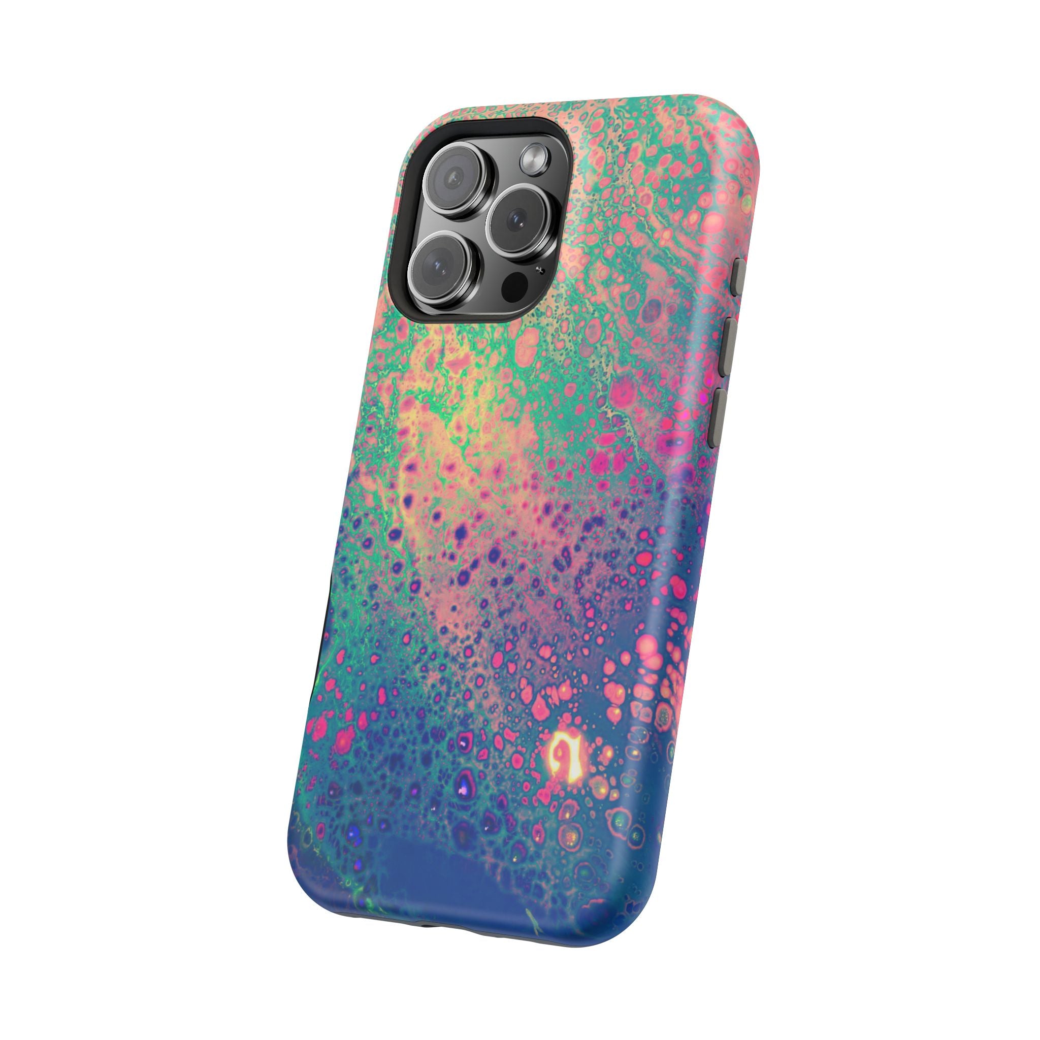 Dark Star MagSafe iPhone Case – Abstract Art Design, Shockproof for iPhone 14–17 Pro & Pro Max