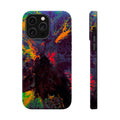 Fusion Collapse MagSafe iPhone Case – Abstract Art Design, Shockproof for iPhone 14–17 Pro & Pro Max
