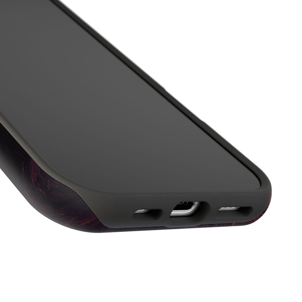 Abyss Reactor X MagSafe iPhone Case – Abstract Art Design, Shockproof for iPhone 14–17 Pro & Pro Max