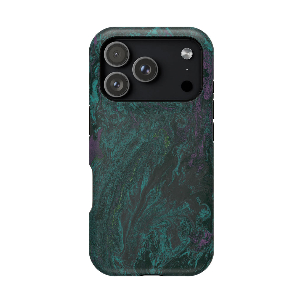 Void Overdrive X MagSafe iPhone Case – Abstract Art Design, Shockproof for iPhone 14–17 Pro & Pro Max