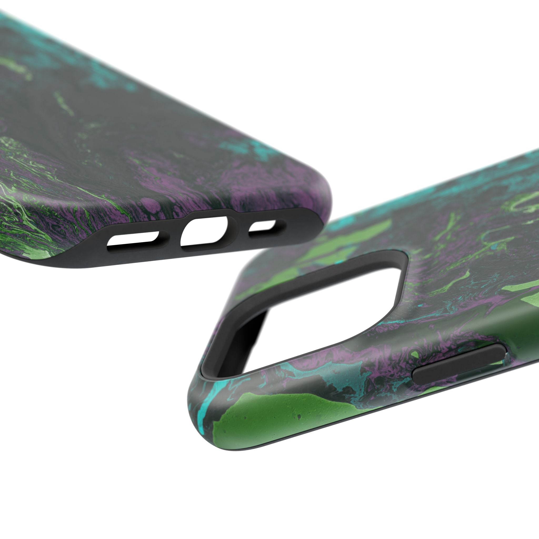 Phantom Surge X MagSafe iPhone Case – Abstract Art Design, Shockproof for iPhone 14–17 Pro & Pro Max