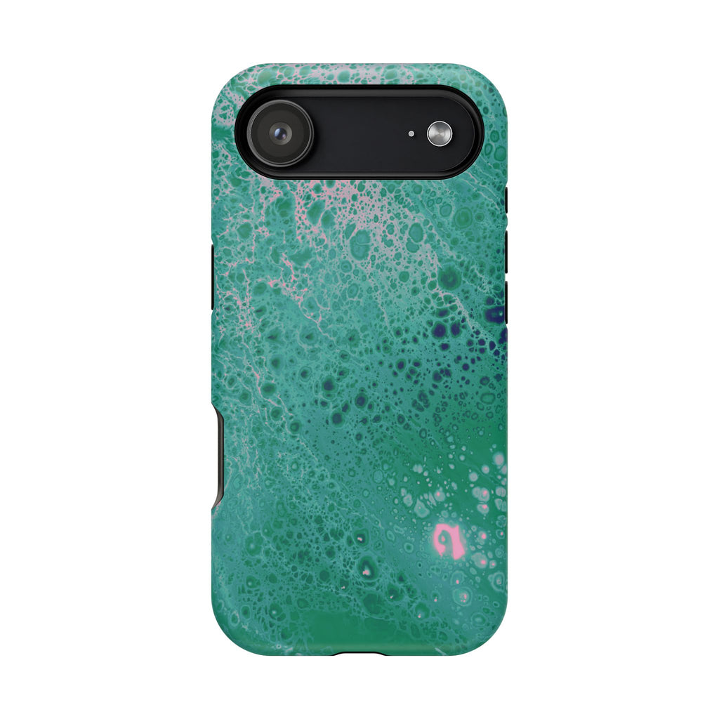 Liquid Harmony MagSafe iPhone Case – Abstract Art Design, Shockproof for iPhone 14–17 Pro & Pro Max