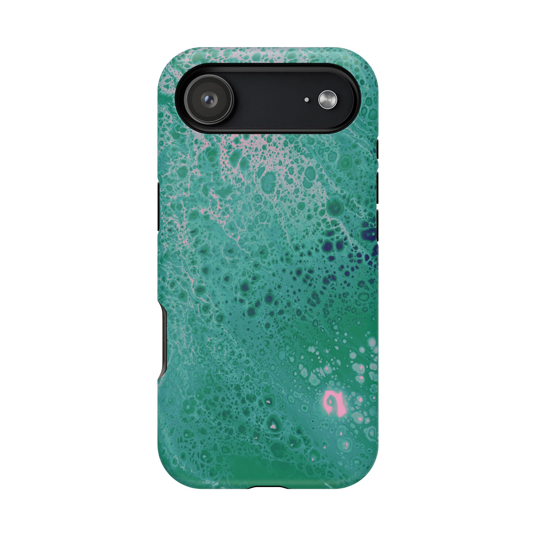 Liquid Harmony MagSafe iPhone Case – Abstract Art Design, Shockproof for iPhone 14–17 Pro & Pro Max