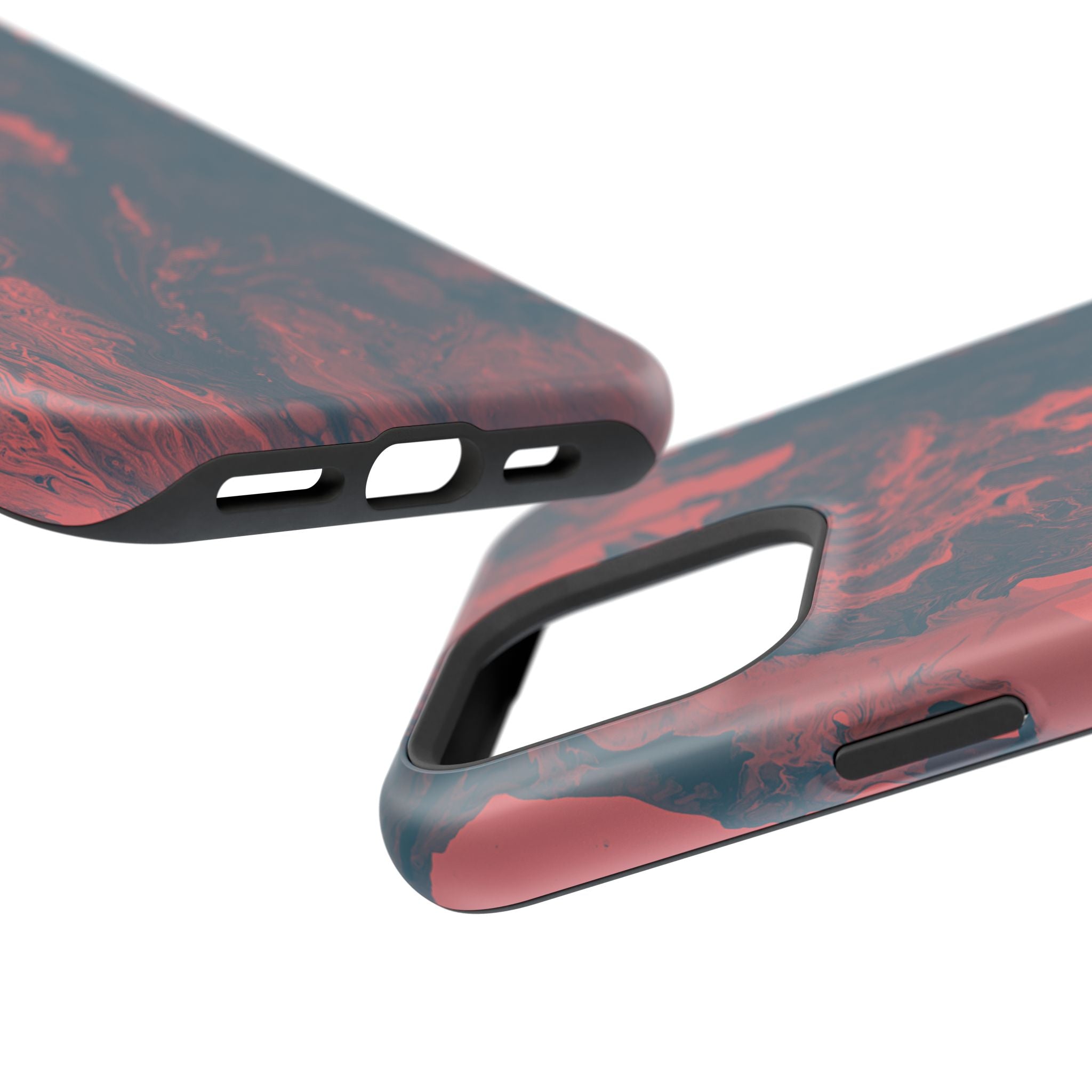 Eclipse Collapse X MagSafe iPhone Case – Abstract Art Design, Shockproof for iPhone 14–17 Pro & Pro Max