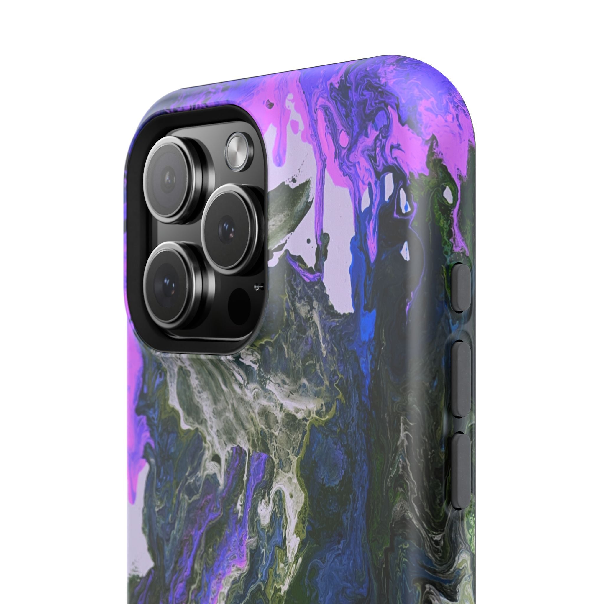 Astro Core X MagSafe iPhone Case – Abstract Art Design, Shockproof for iPhone 14–17 Pro & Pro Max