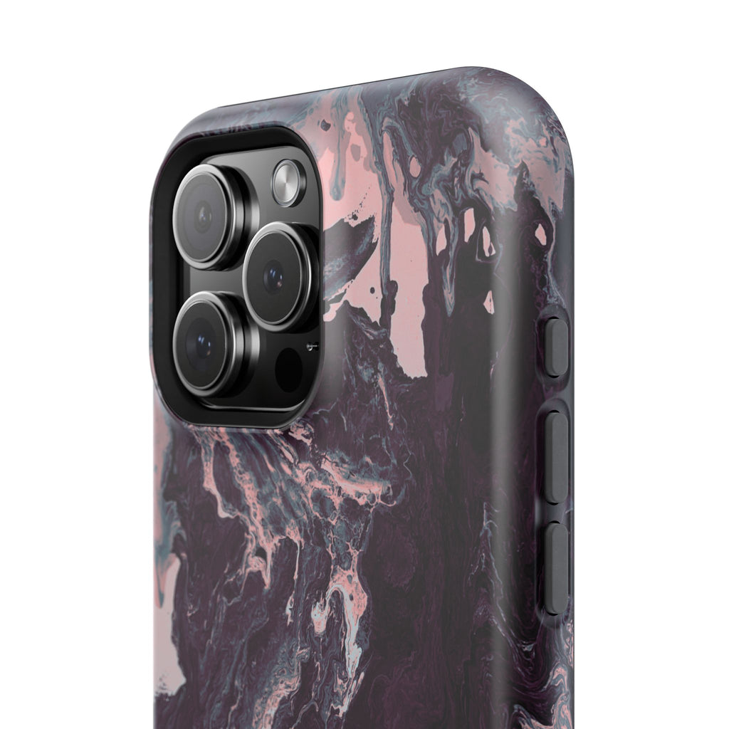Eclipse Reactor X MagSafe iPhone Case – Abstract Art Design, Shockproof for iPhone 14–17 Pro & Pro Max