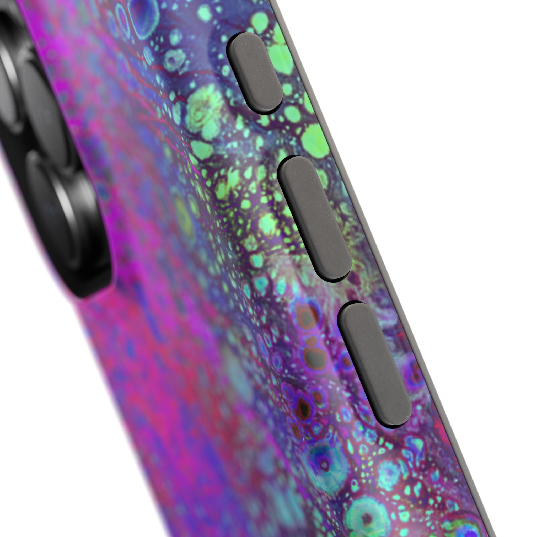 Infinity Reactor X MagSafe iPhone Case – Abstract Art Design, Shockproof for iPhone 14–17 Pro & Pro Max
