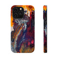Color Reactor X MagSafe iPhone Case – Abstract Art Design, Shockproof for iPhone 14–17 Pro & Pro Max