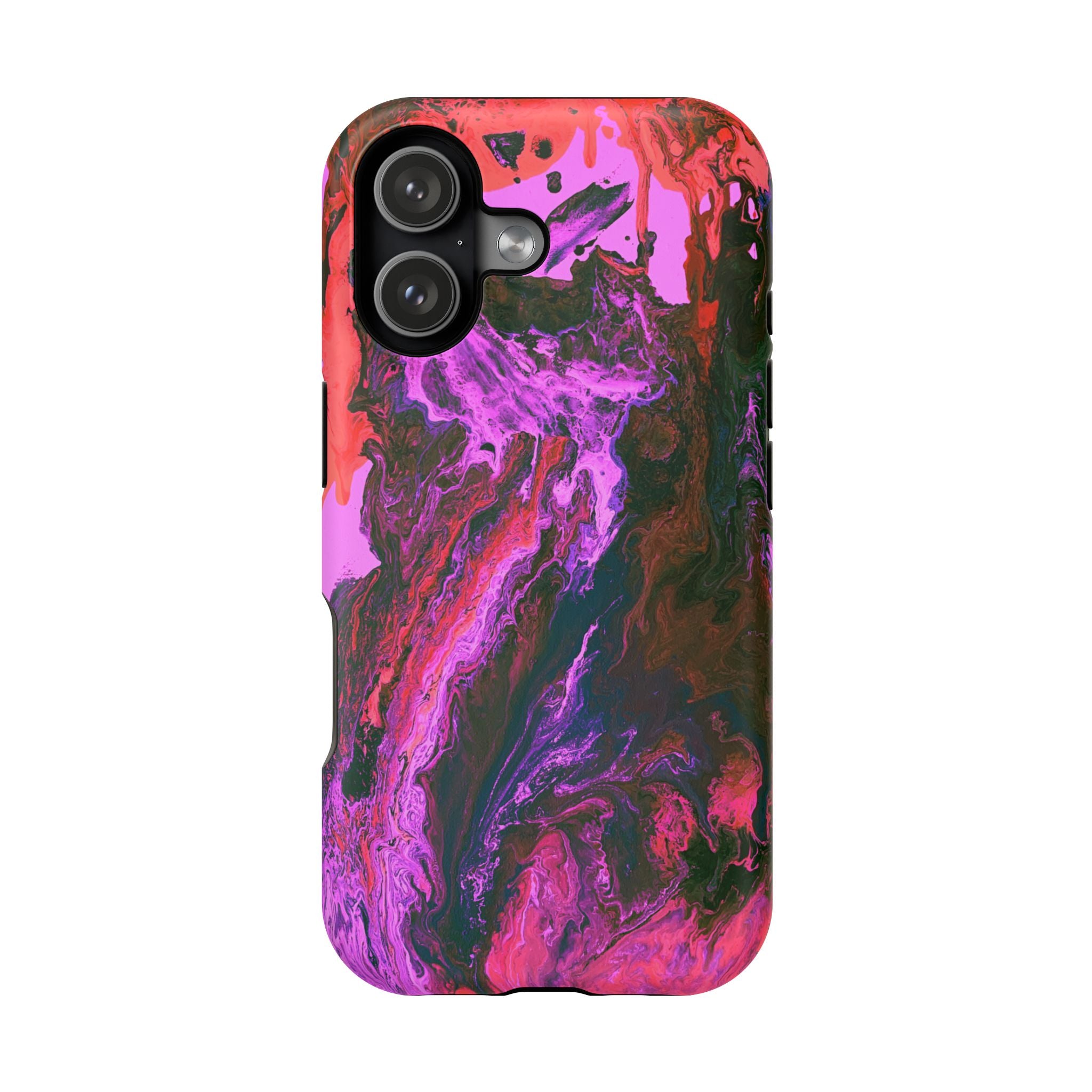 Petal Overdrive X MagSafe iPhone Case – Abstract Art Design, Shockproof for iPhone 14–17 Pro & Pro Max