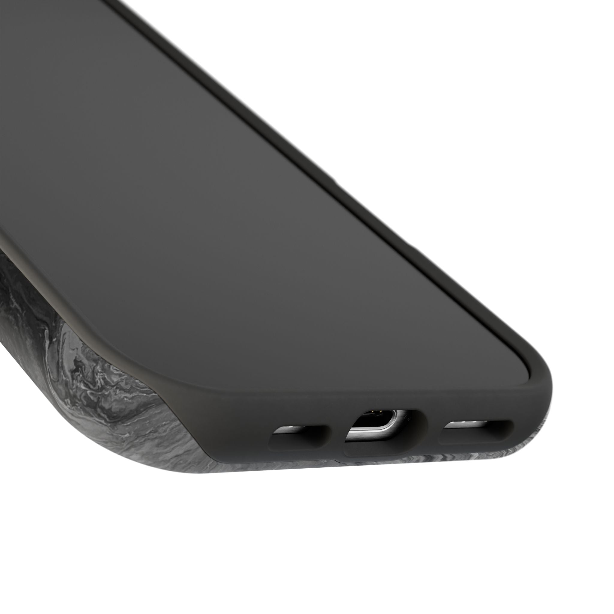 Noir Core X MagSafe iPhone Case – Abstract Art Design, Shockproof for iPhone 14–17 Pro & Pro Max