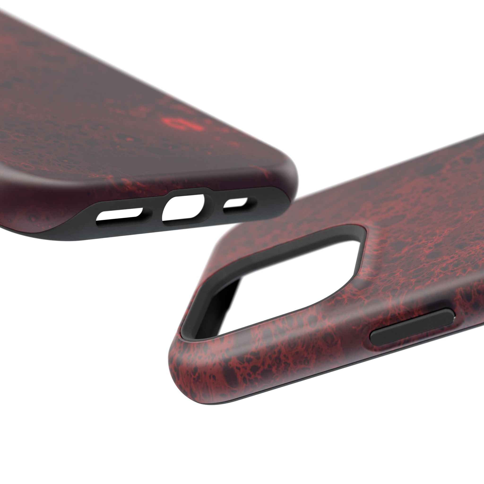 Infernal Burst MagSafe iPhone Case – Abstract Art Design, Shockproof for iPhone 14–17 Pro & Pro Max