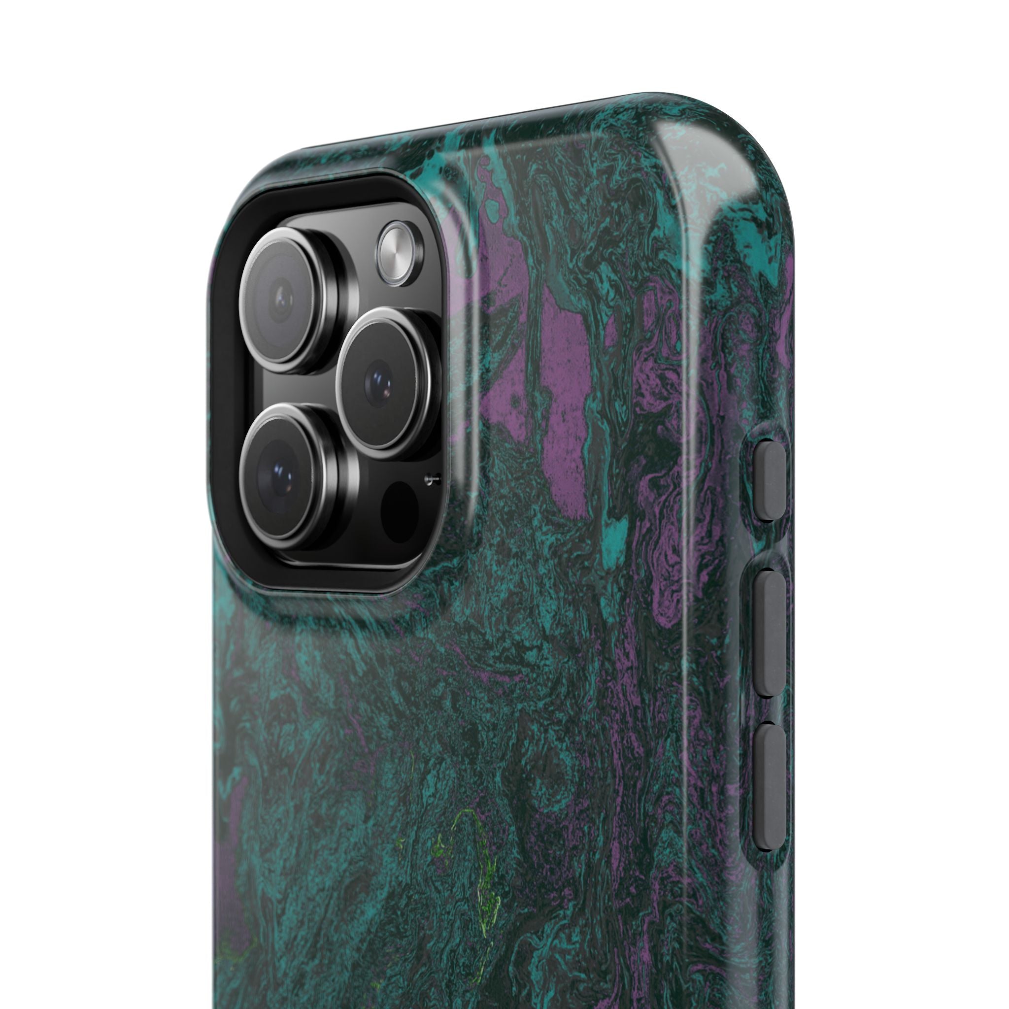 Void Overdrive X MagSafe iPhone Case – Abstract Art Design, Shockproof for iPhone 14–17 Pro & Pro Max