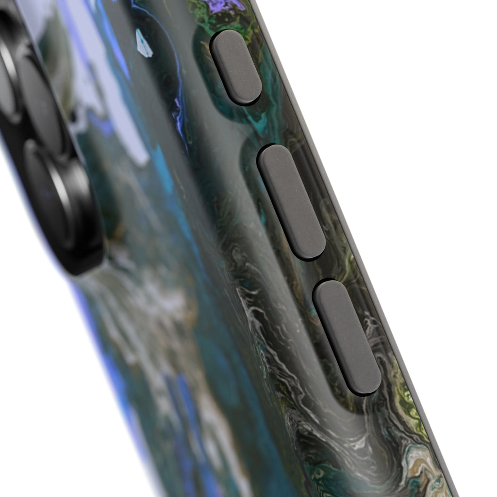Liquid Depth X MagSafe iPhone Case – Abstract Art Design, Shockproof for iPhone 14–17 Pro & Pro Max