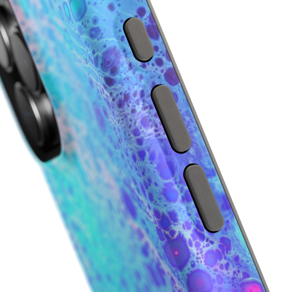 Polar Surge MagSafe iPhone Case – Abstract Art Design, Shockproof for iPhone 14–17 Pro & Pro Max