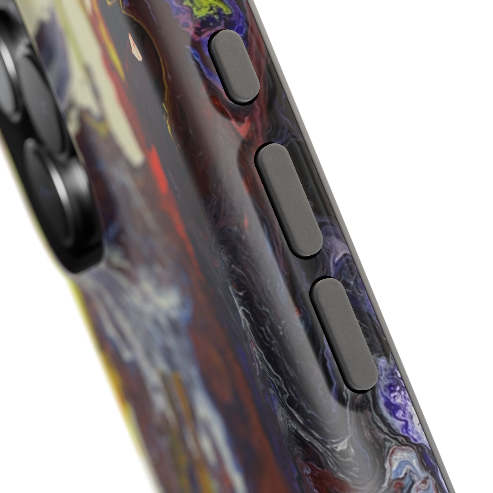 Lightwave Distortion X MagSafe iPhone Case – Abstract Art Design, Shockproof for iPhone 14–17 Pro & Pro Max