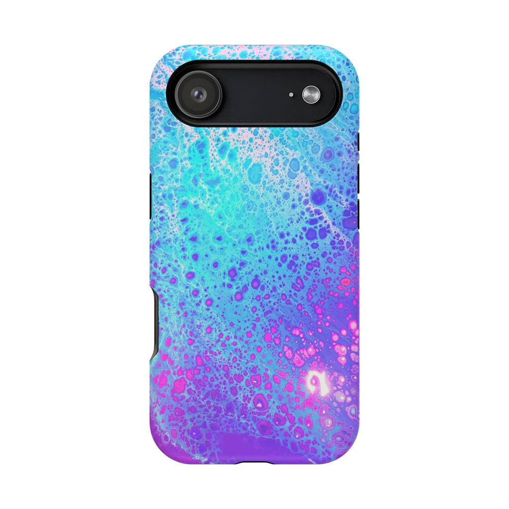 Polar Surge MagSafe iPhone Case – Abstract Art Design, Shockproof for iPhone 14–17 Pro & Pro Max