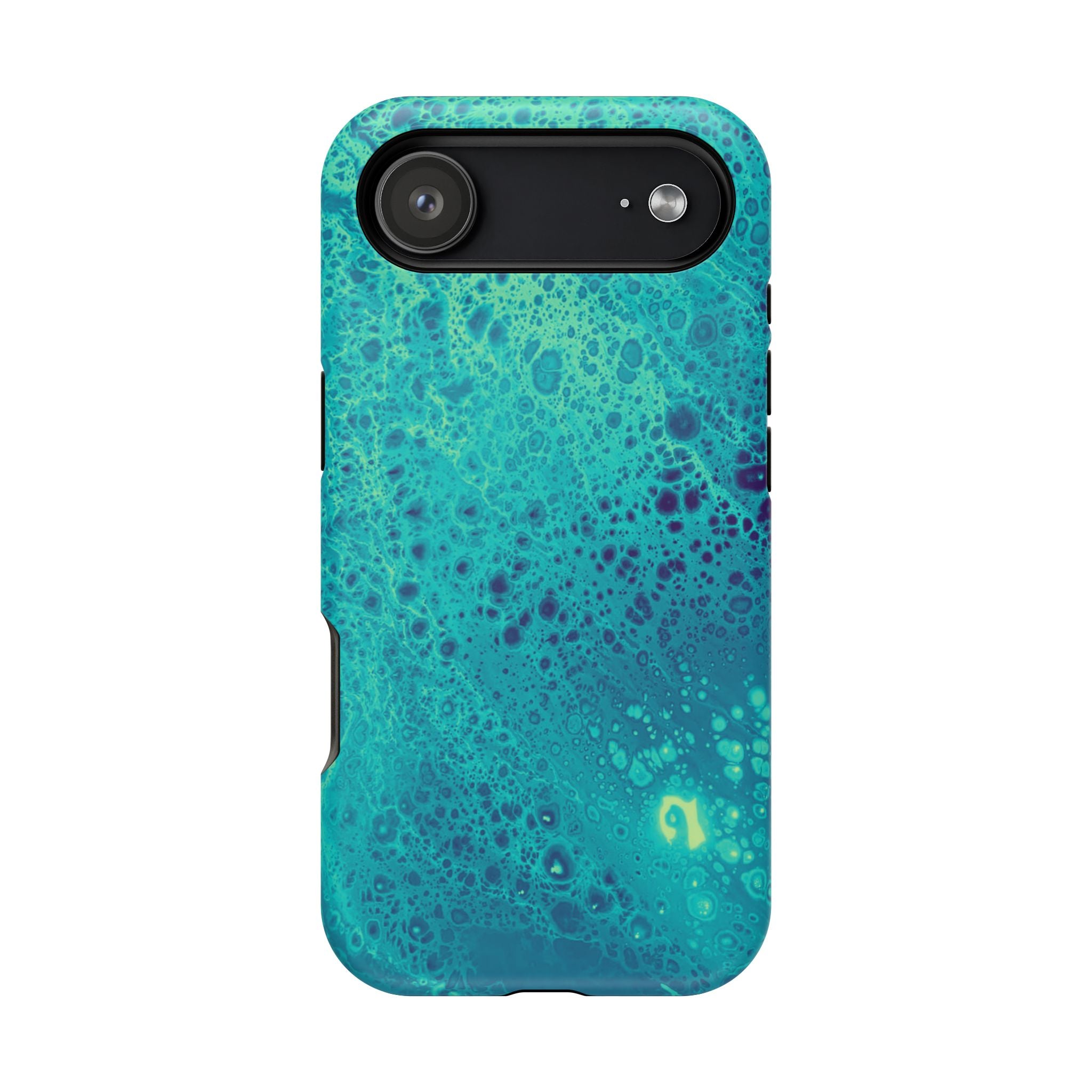 Deepwave Collapse MagSafe iPhone Case – Abstract Art Design, Shockproof for iPhone 14–17 Pro & Pro Max
