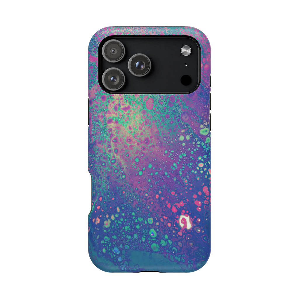 Universe Surge MagSafe iPhone Case – Abstract Art Design, Shockproof for iPhone 14–17 Pro & Pro Max