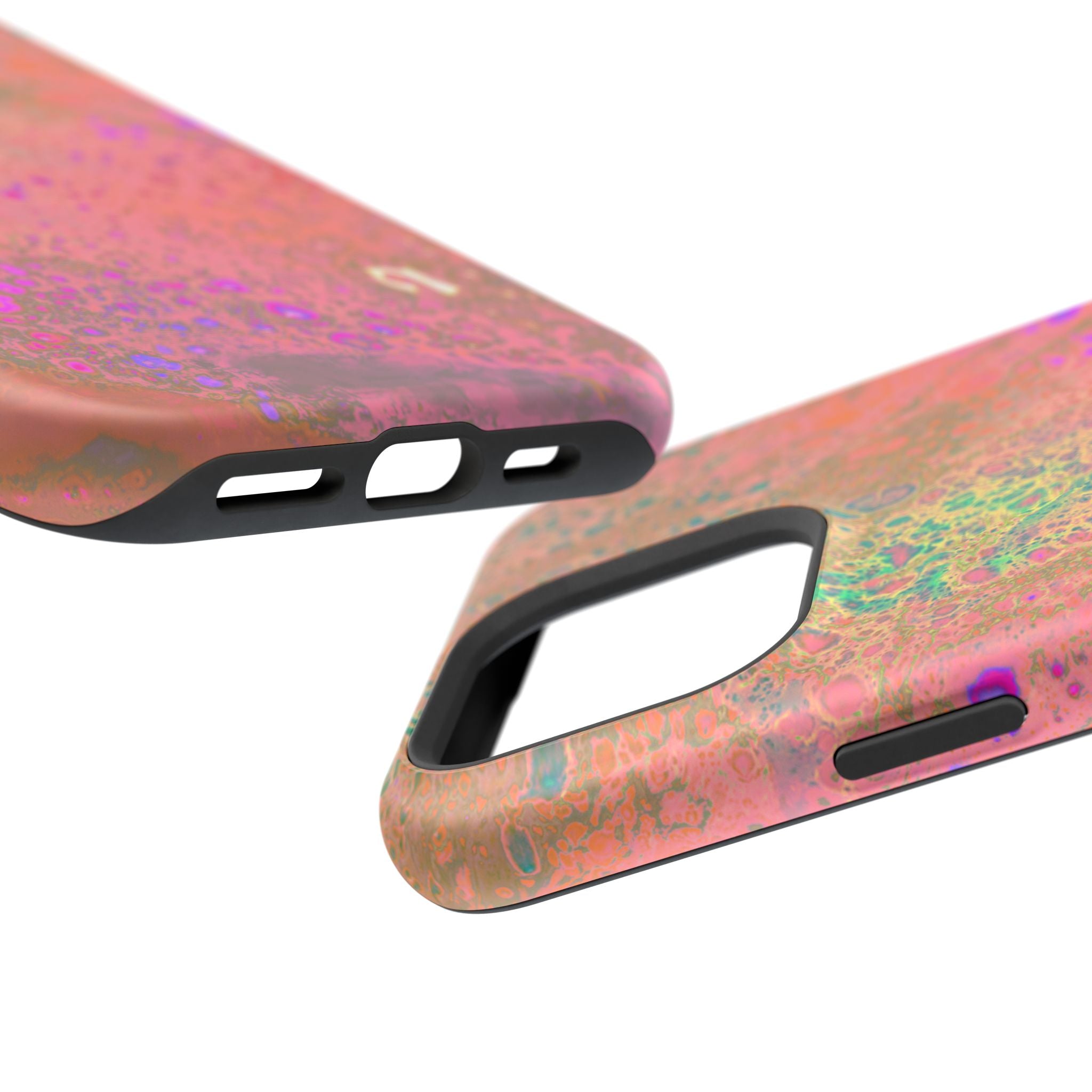 Hypernova Flow MagSafe iPhone Case – Abstract Art Design, Shockproof for iPhone 14–17 Pro & Pro Max