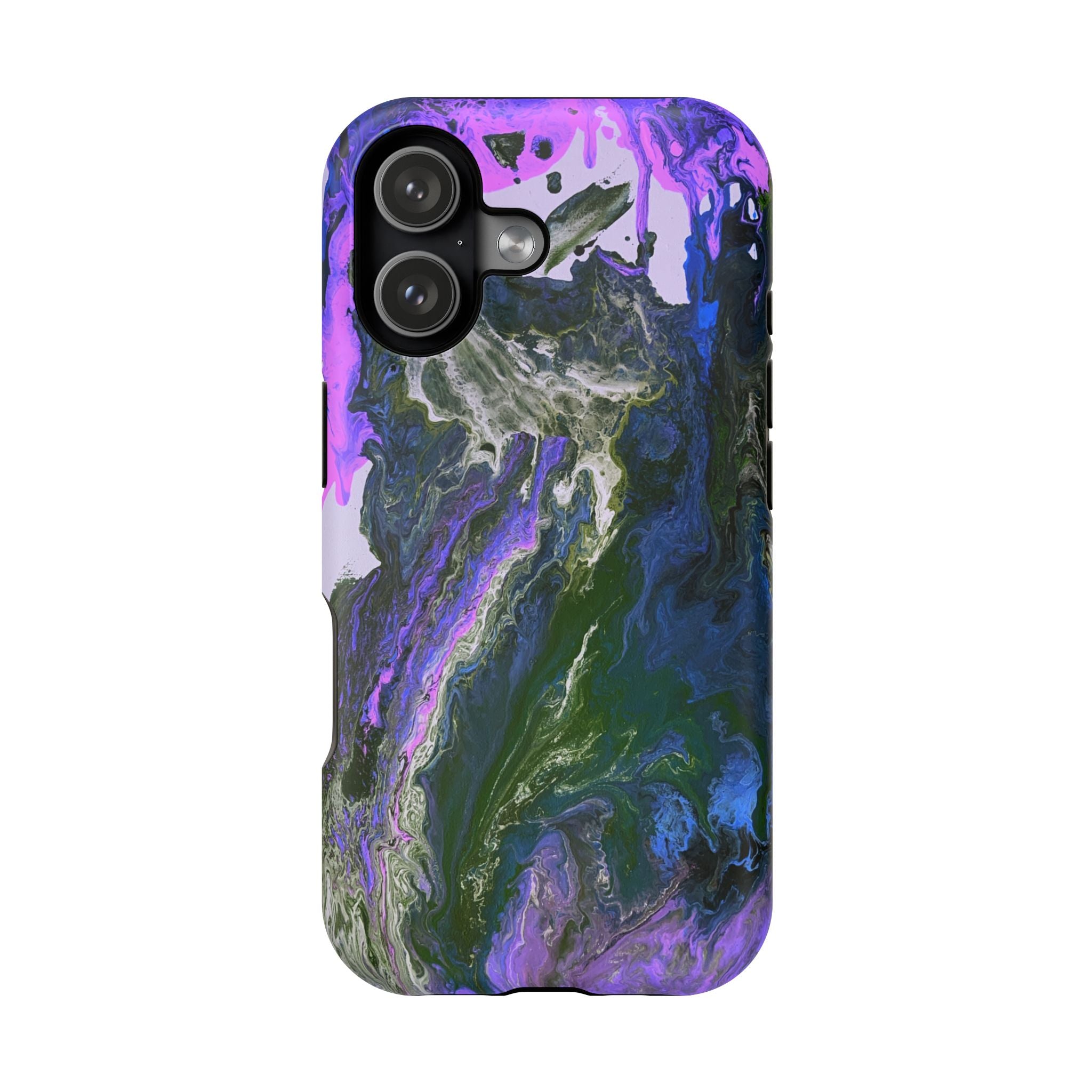 Astro Core X MagSafe iPhone Case – Abstract Art Design, Shockproof for iPhone 14–17 Pro & Pro Max