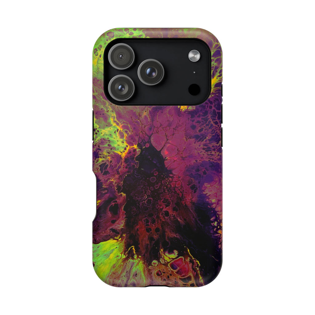 Venom Flow MagSafe iPhone Case – Abstract Art Design, Shockproof for iPhone 14–17 Pro & Pro Max