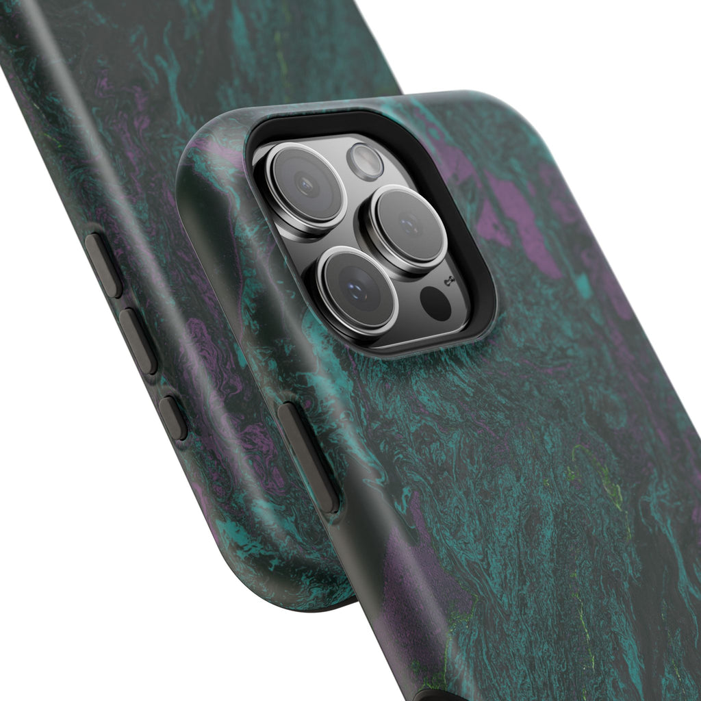 Void Overdrive X MagSafe iPhone Case – Abstract Art Design, Shockproof for iPhone 14–17 Pro & Pro Max