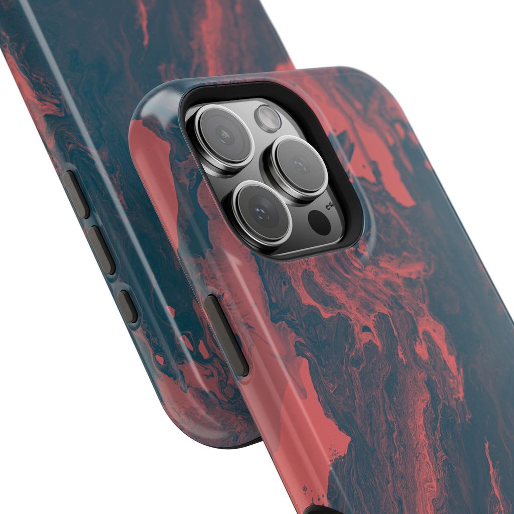 Eclipse Collapse X MagSafe iPhone Case – Abstract Art Design, Shockproof for iPhone 14–17 Pro & Pro Max