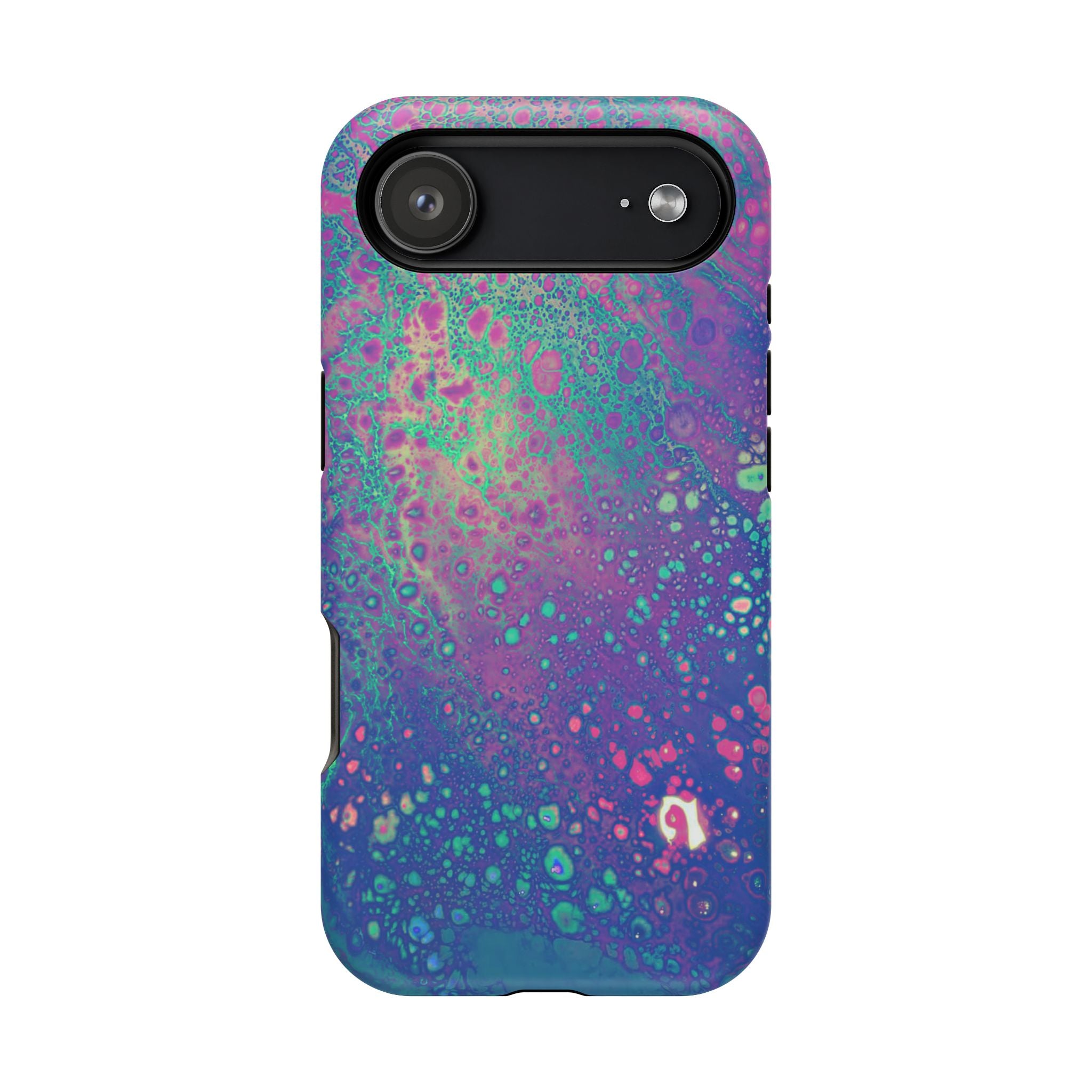 Universe Surge MagSafe iPhone Case – Abstract Art Design, Shockproof for iPhone 14–17 Pro & Pro Max