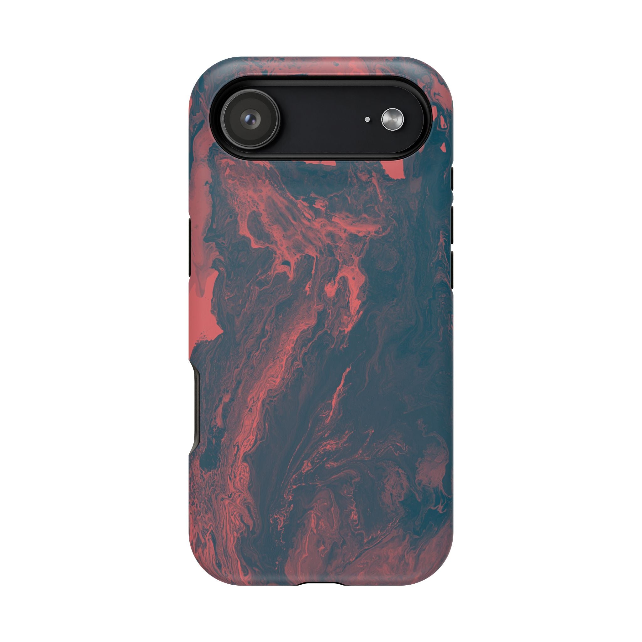 Eclipse Collapse X MagSafe iPhone Case – Abstract Art Design, Shockproof for iPhone 14–17 Pro & Pro Max