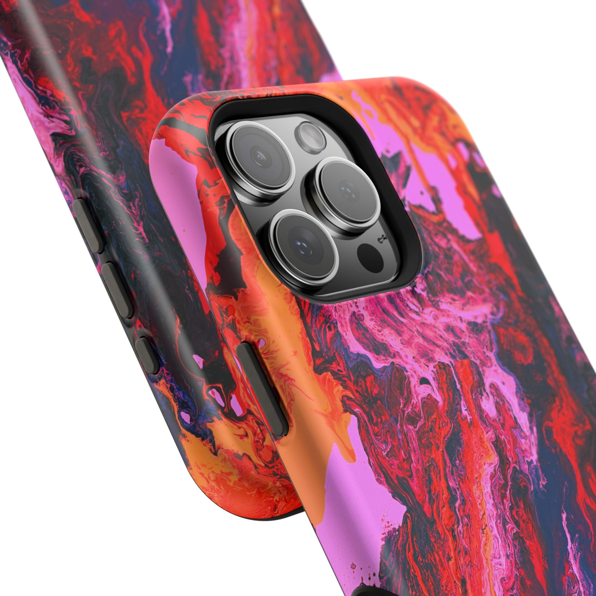 Ignition Core X MagSafe iPhone Case – Abstract Art Design, Shockproof for iPhone 14–17 Pro & Pro Max