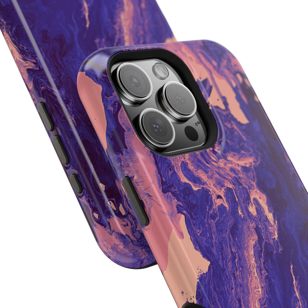 Void Nebula Collapse X MagSafe iPhone Case – Abstract Art Design, Shockproof for iPhone 14–17 Pro & Pro Max