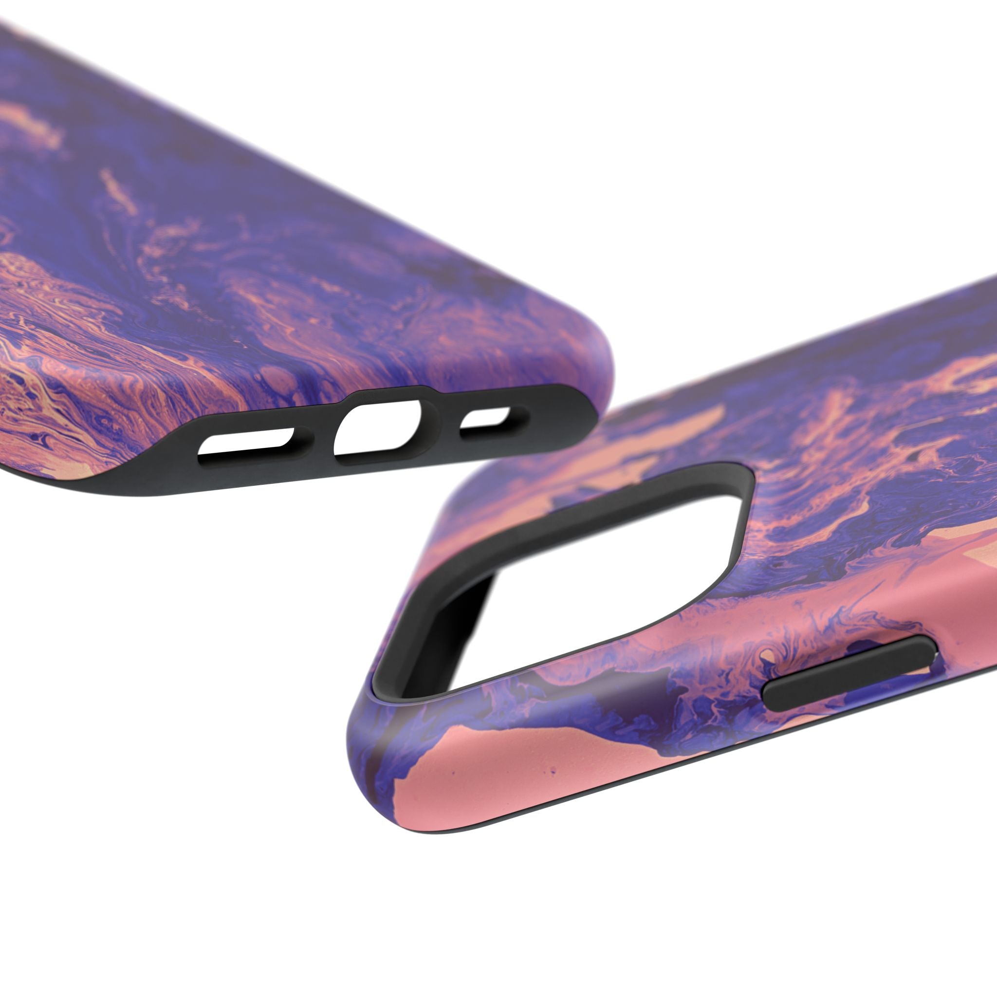 Void Nebula Collapse X MagSafe iPhone Case – Abstract Art Design, Shockproof for iPhone 14–17 Pro & Pro Max