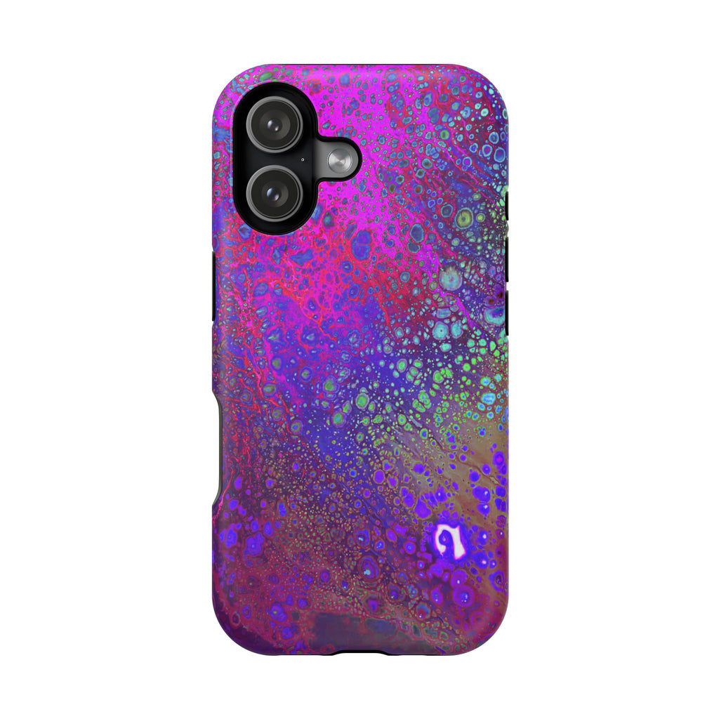 Infinity Reactor X MagSafe iPhone Case – Abstract Art Design, Shockproof for iPhone 14–17 Pro & Pro Max